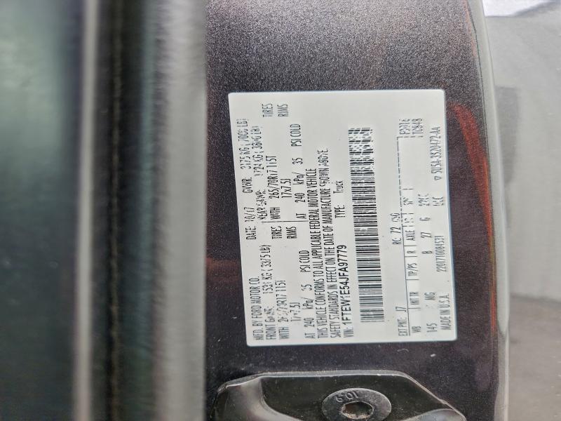 2018 FORD F150 SUPER #3311497231