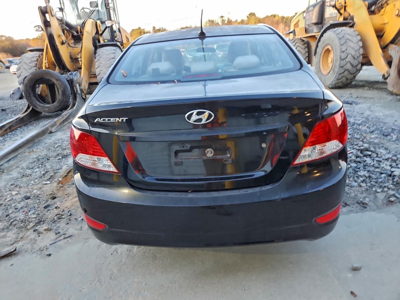 Lot #3311565248 2013 HYUNDAI ACCENT GLS