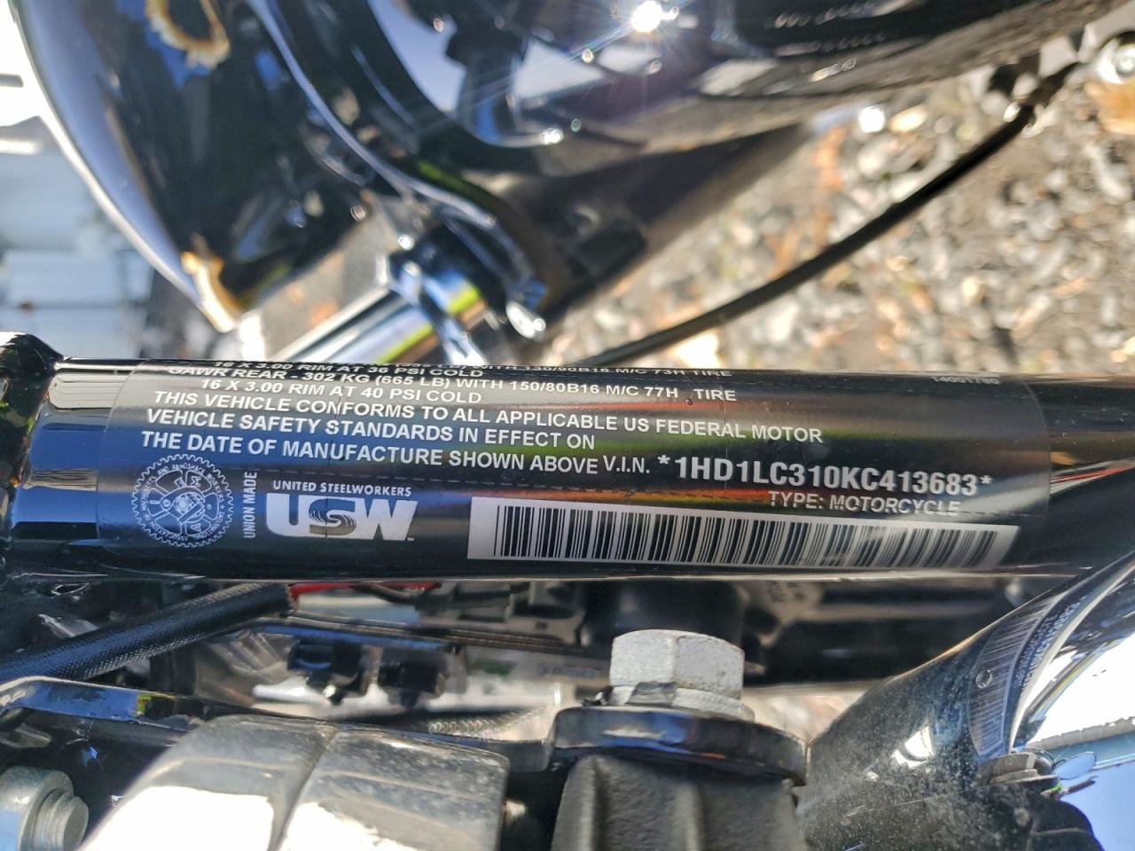 Lot #3317827224 2019 HARLEY-DAVIDSON XL1200 X