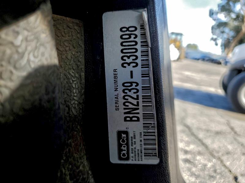 2022 CLUB CAR TEMPO FLA #3304530509