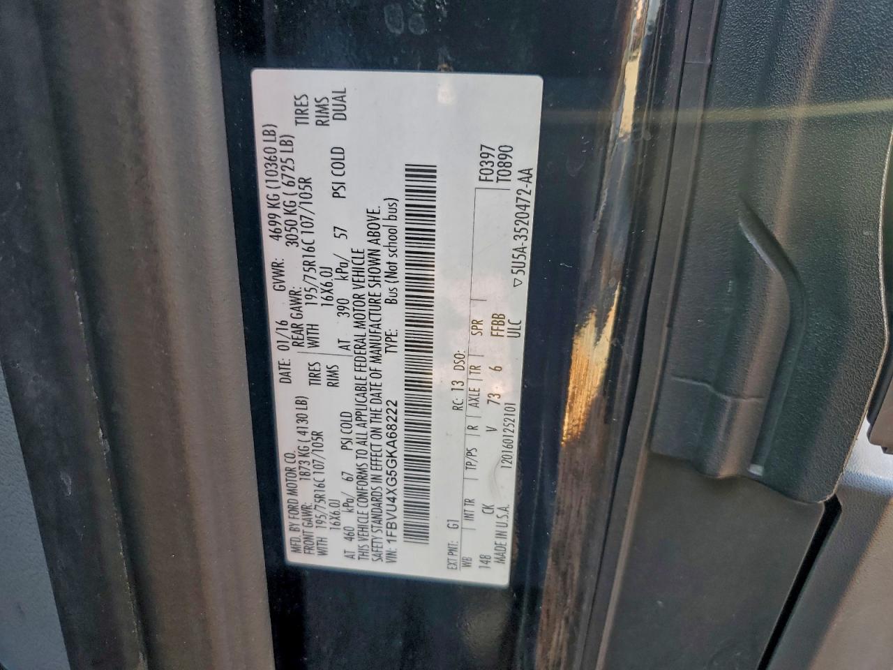 FORD TRANSIT T-350 HD