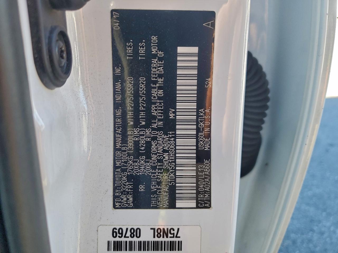 TOYOTA SEQUOIA LIMITED