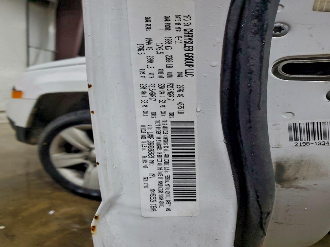 Lot #3309604586 2011 JEEP PATRIOT SP