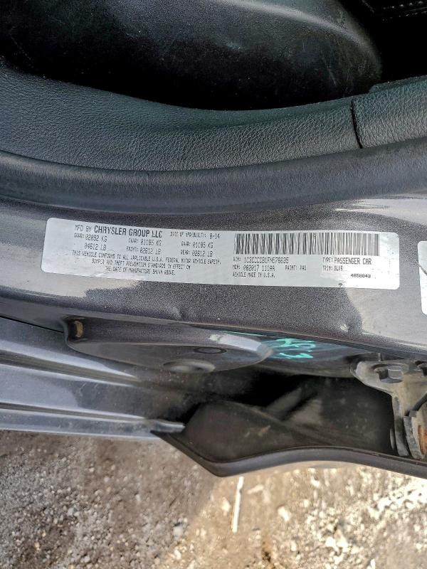 2015 CHRYSLER 200 C #3302736012