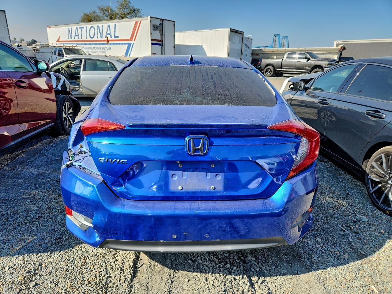 Lot #3318065393 2016 HONDA CIVIC EXL