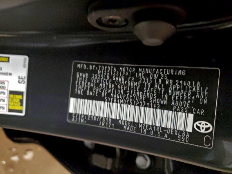 2026 TOYOTA COROLLA LE #3303931715