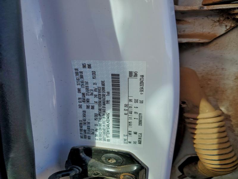 2020 FORD F150 SUPER #3319092267