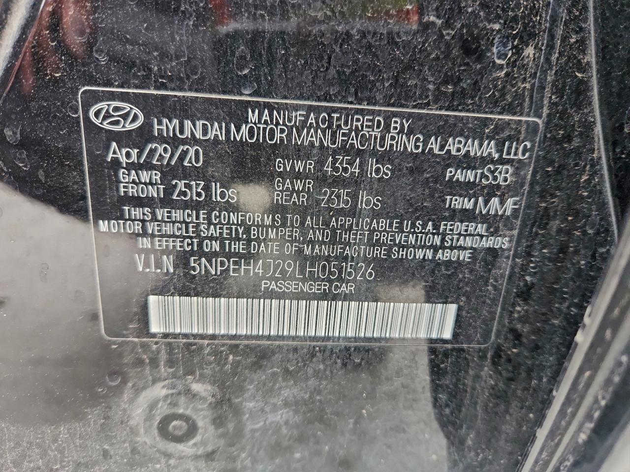 HYUNDAI SONATA LIMITED