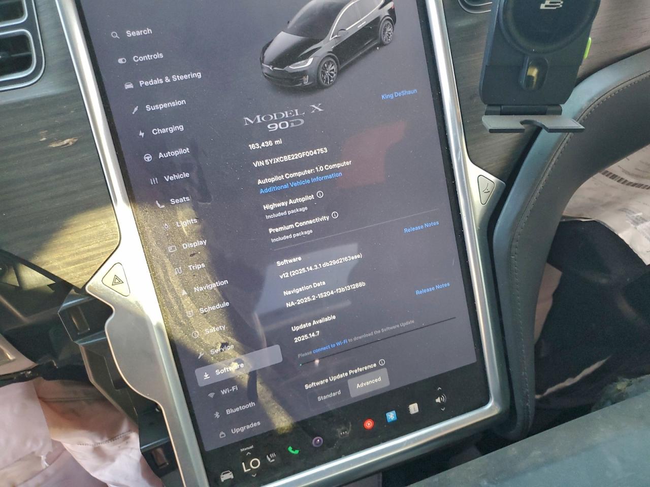 Lot #3311446370 2016 TESLA MODEL X