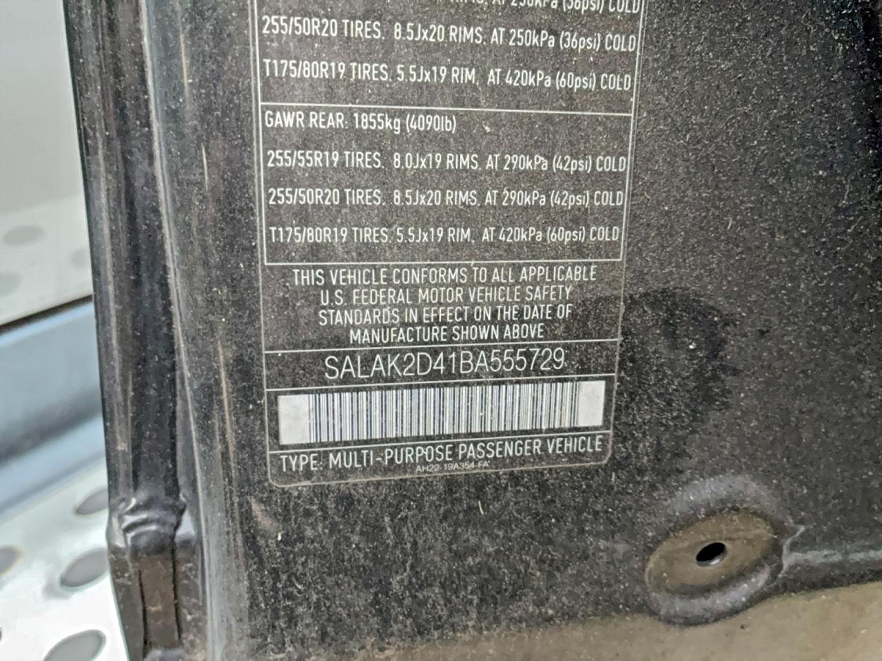 Lot #3315757357 2011 LAND ROVER LR4 HSE LU