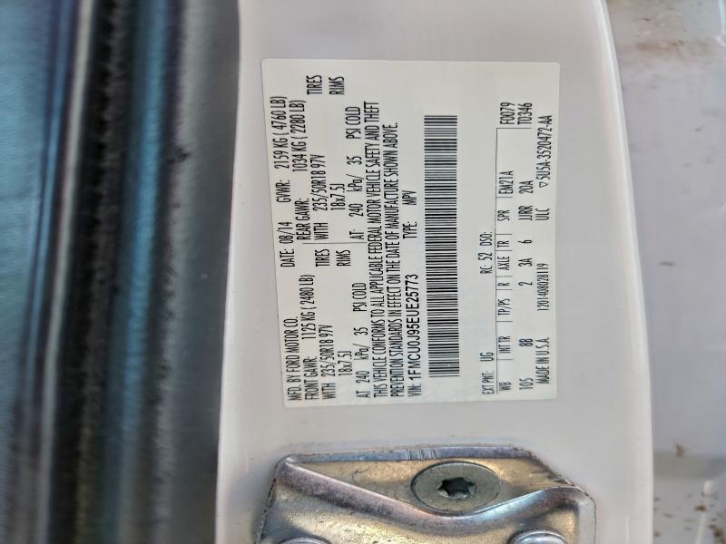 2014 FORD ESCAPE TIT #3310353961