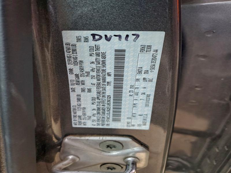 2014 FORD ESCAPE TIT #3309500592