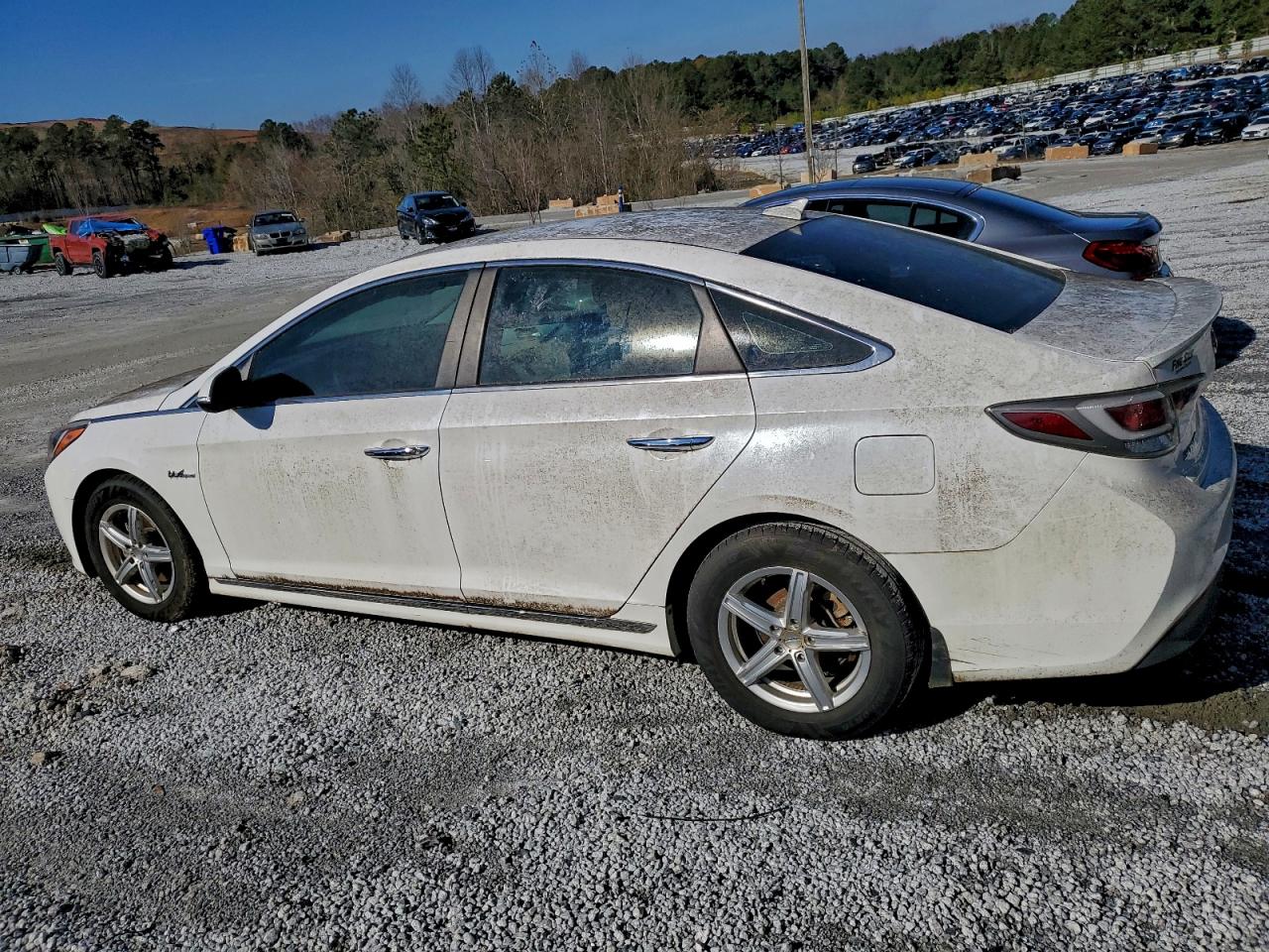Lot #3316813413 2017 HYUNDAI SONATA HYB