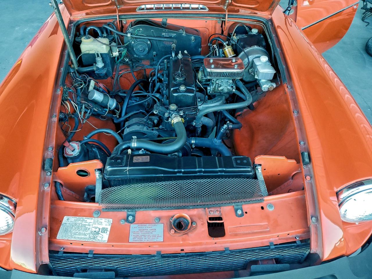 Lot #3305356330 1978 MGB CONVERTIBL