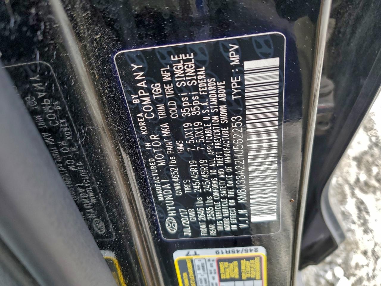 HYUNDAI TUCSON LIMITED