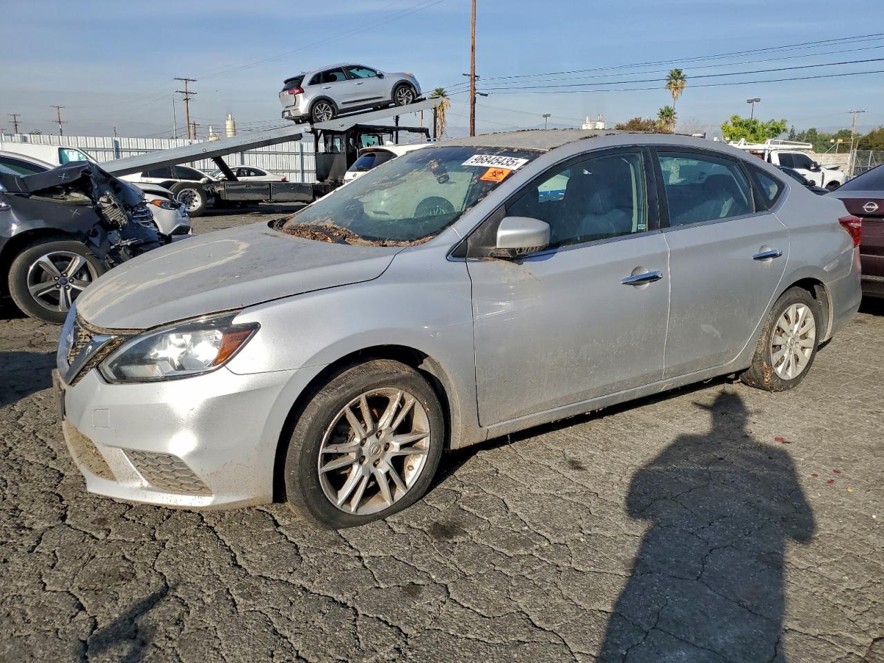 Lot #3318186944 2016 NISSAN SENTRA S