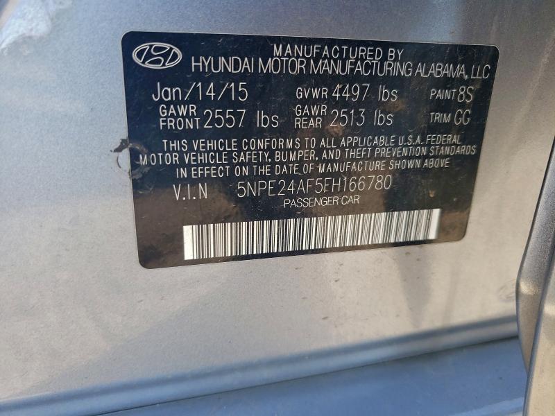 2015 HYUNDAI SONATA SE #3302806910