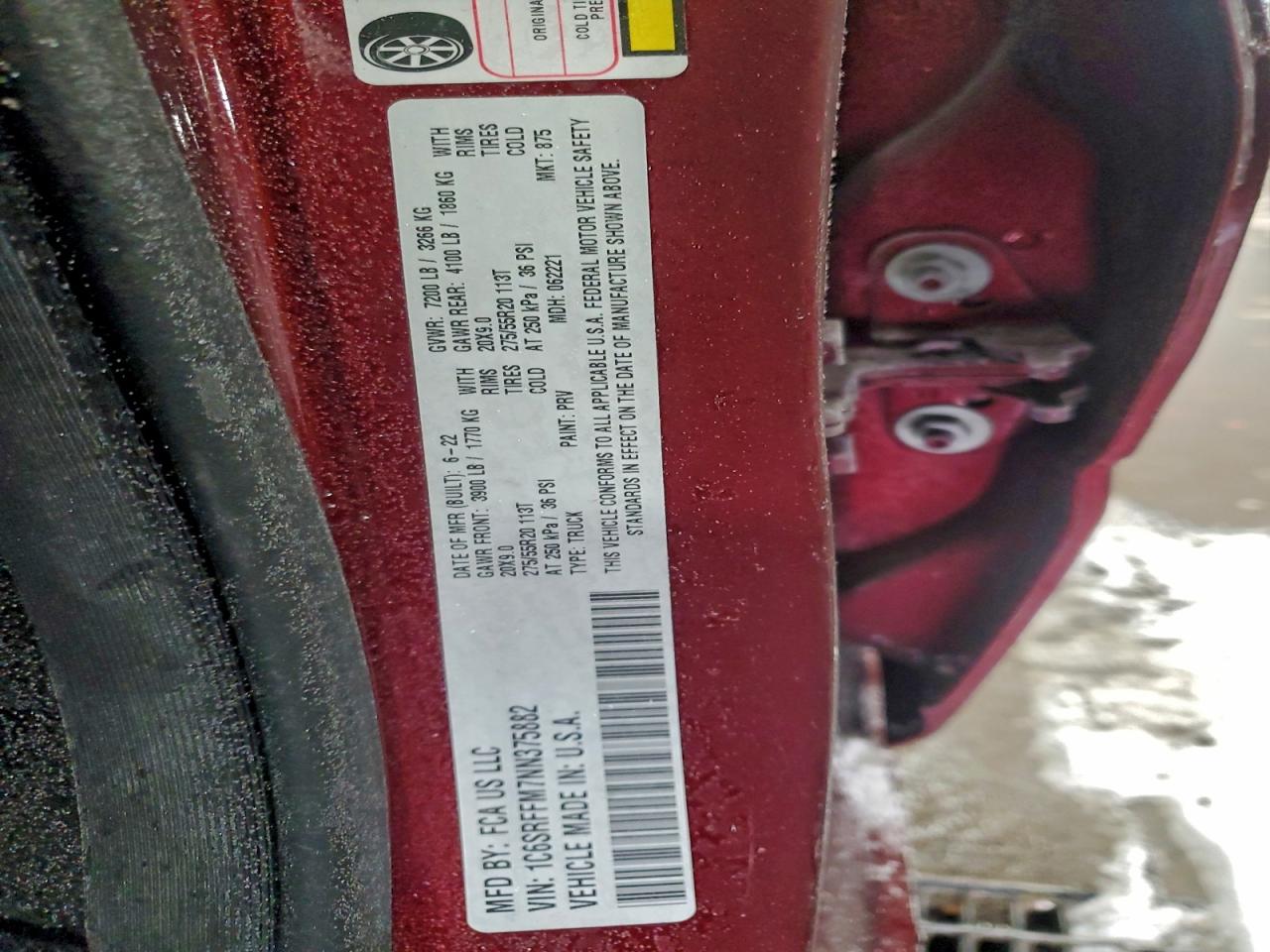 RAM 1500 BIG HORN/LONE STAR