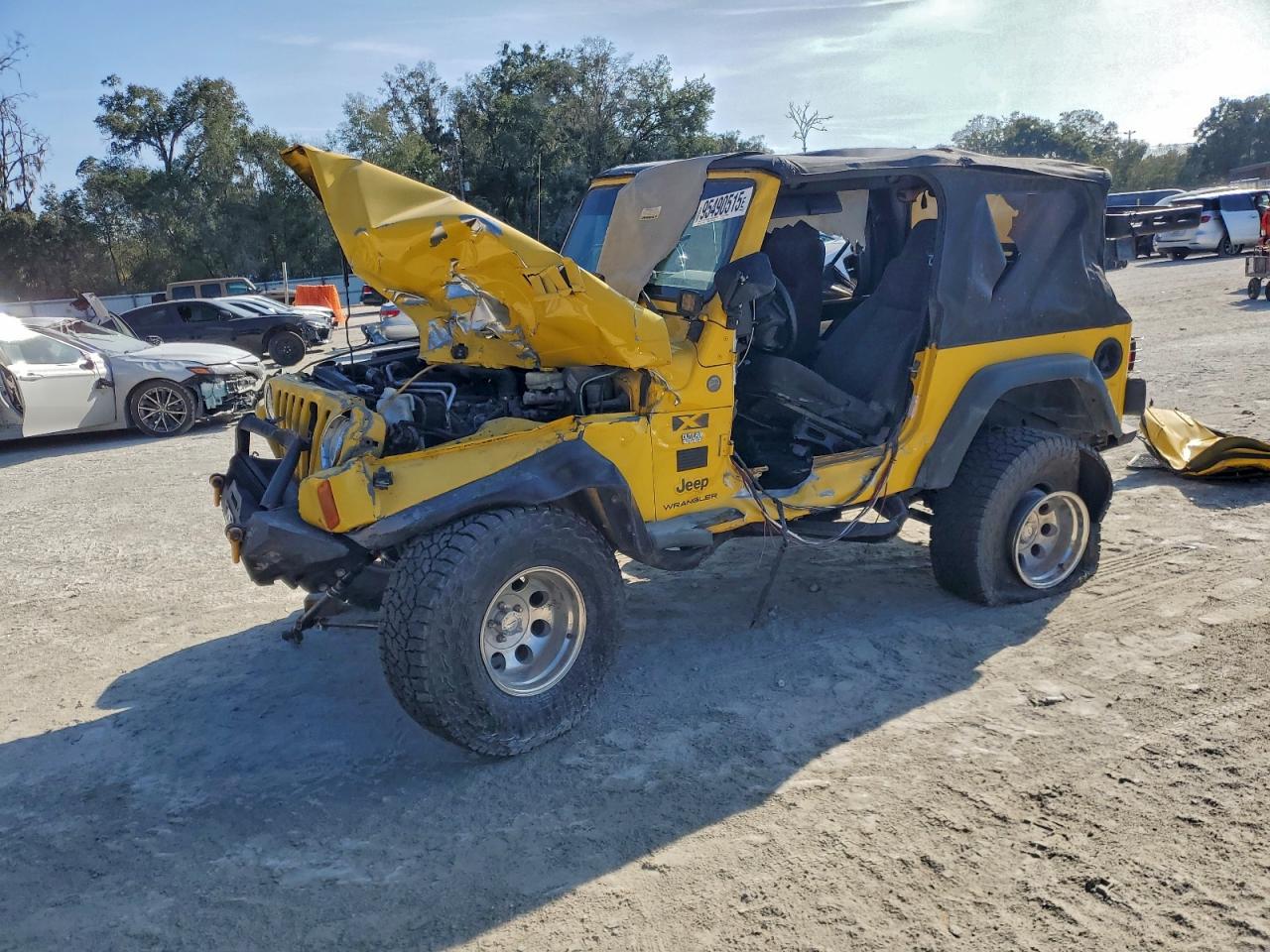 Lot #3311687230 2004 JEEP WRANGLER X