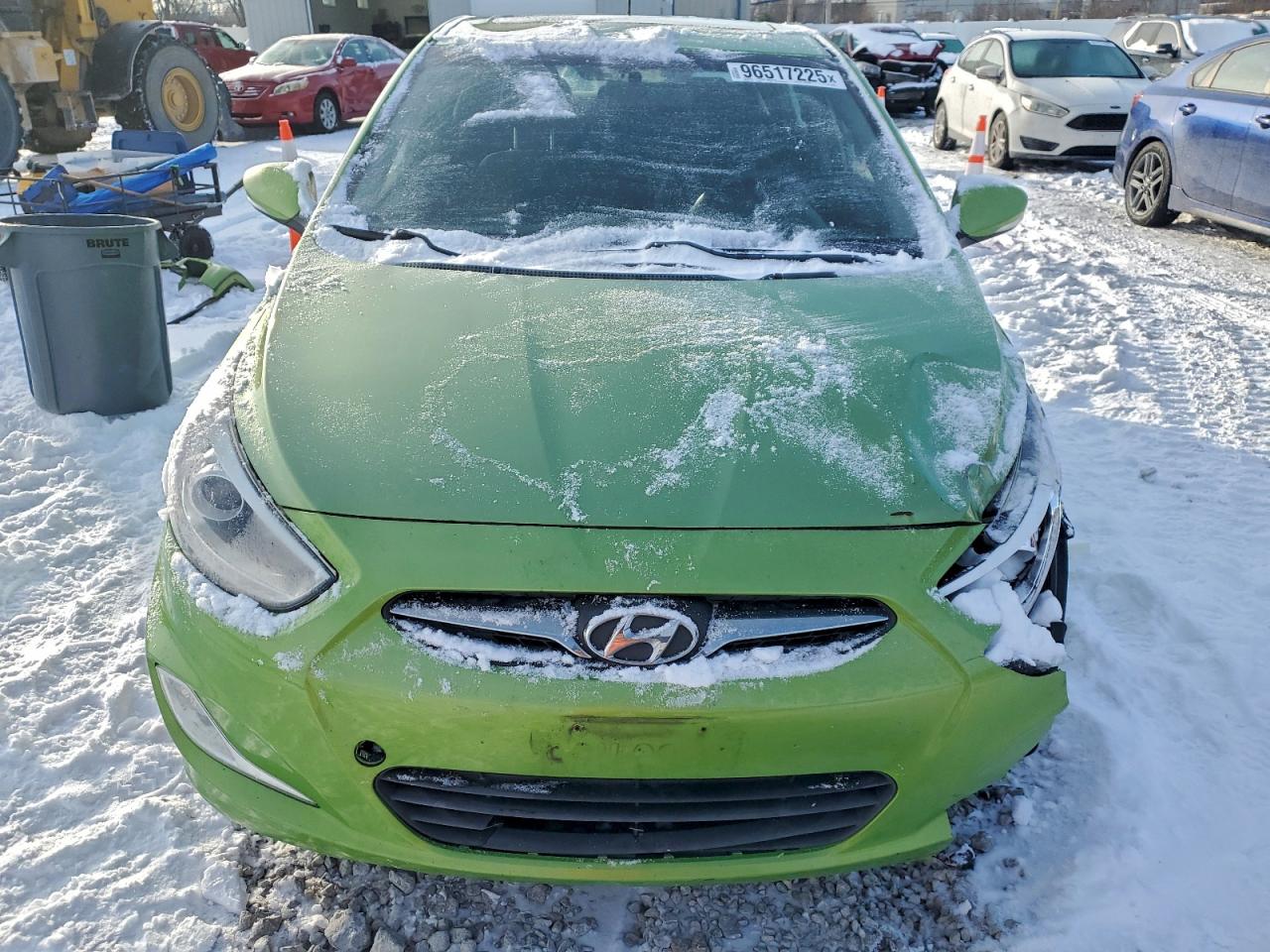 Lot #3316848677 2014 HYUNDAI ACCENT GLS