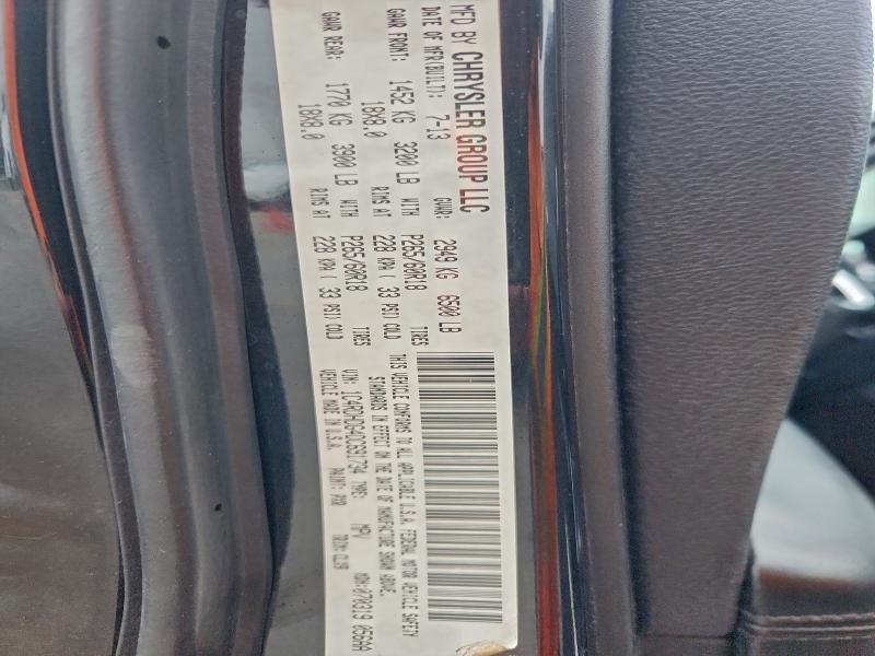 2013 DODGE DURANGO CR #3301736336