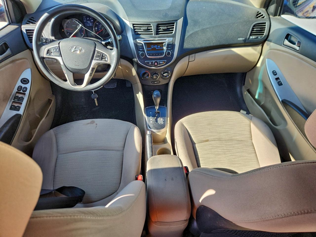 Lot #3309563561 2017 HYUNDAI ACCENT SE