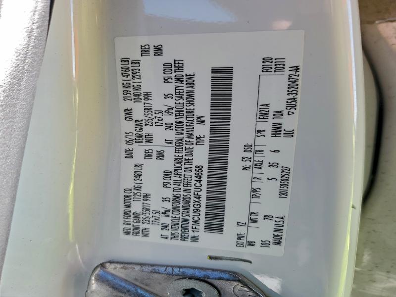 2015 FORD ESCAPE #3303610933