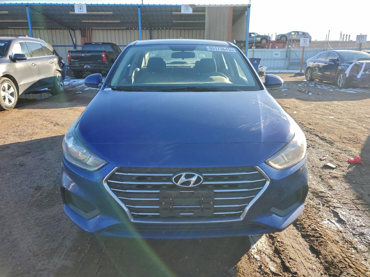 Lot #3301810360 2019 HYUNDAI ACCENT SE