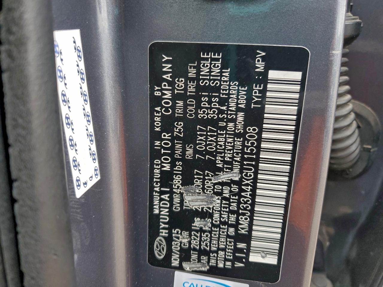 HYUNDAI TUCSON LIMITED