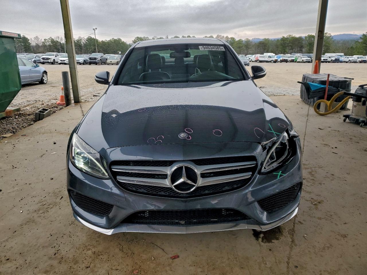 Lot #3311703219 2015 MERCEDES-BENZ C 300 4MAT