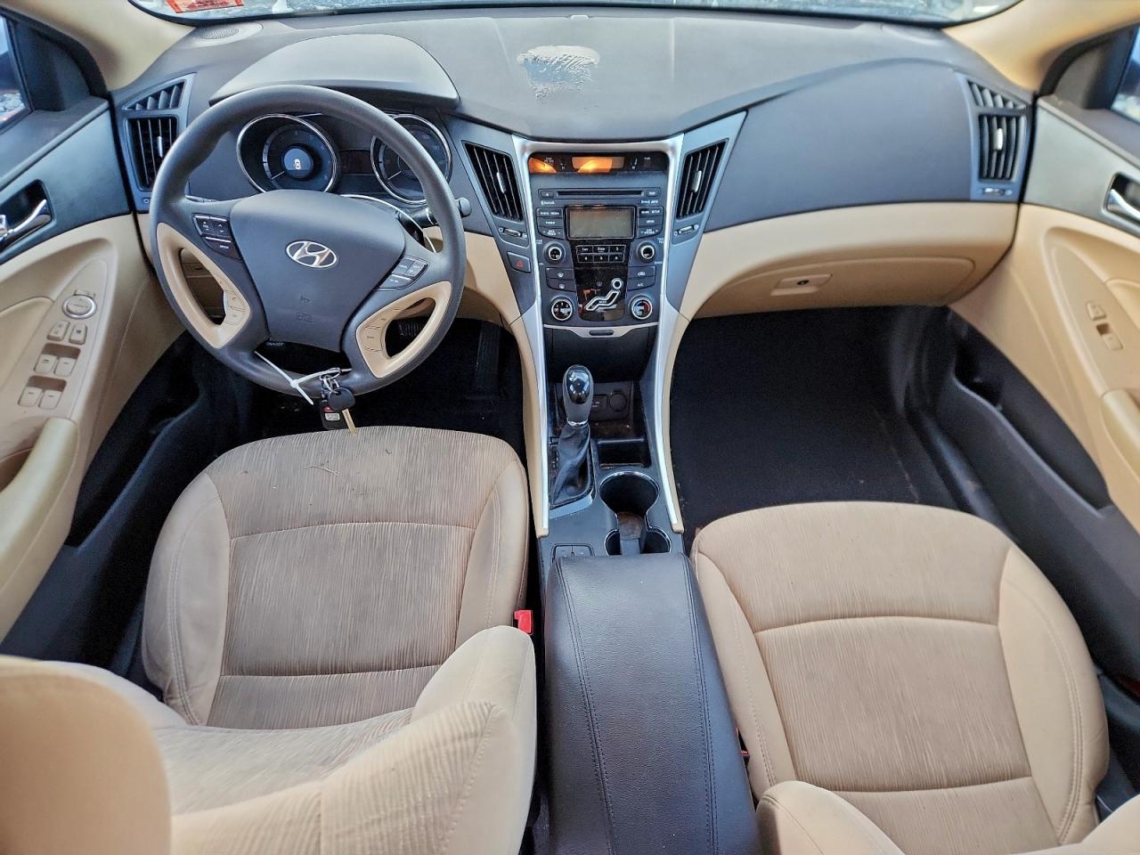 Lot #3305379324 2013 HYUNDAI SONATA GLS