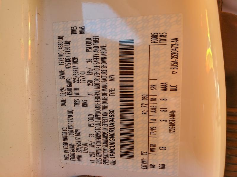 2024 FORD ESCAPE ACT #3305603865