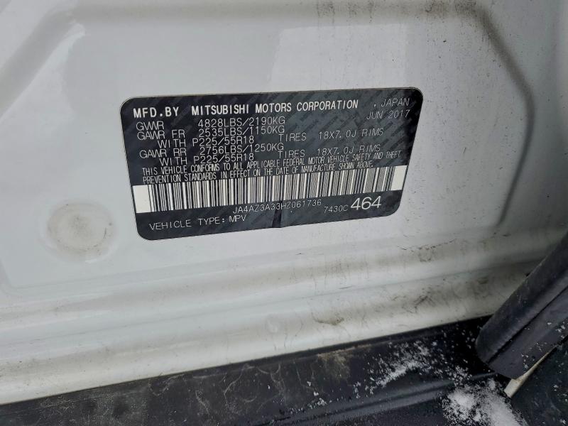 2017 MITSUBISHI OUTLANDER #3303572952