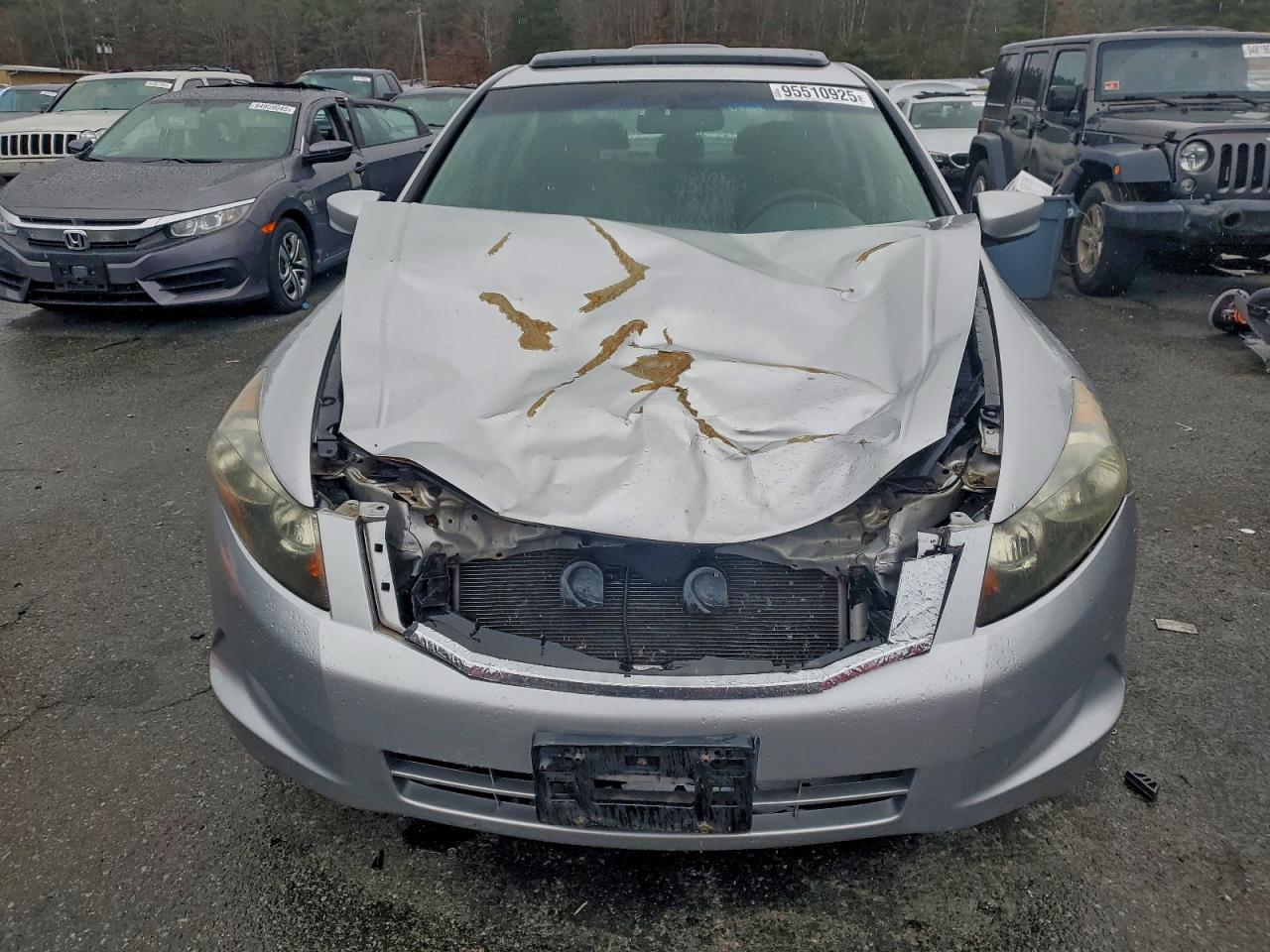 Lot #3315519359 2008 HONDA ACCORD EXL