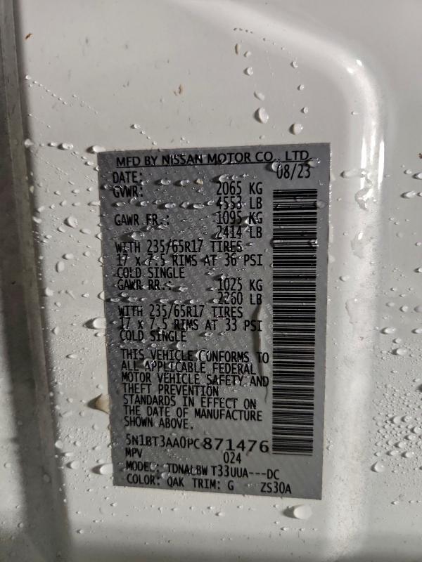 2023 NISSAN ROGUE S #3316818465