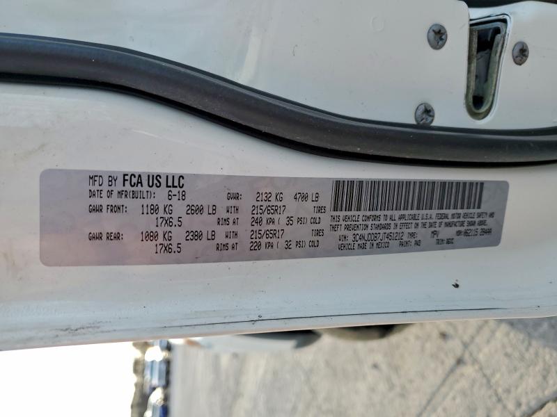 2018 JEEP COMPASS TR #3302649043