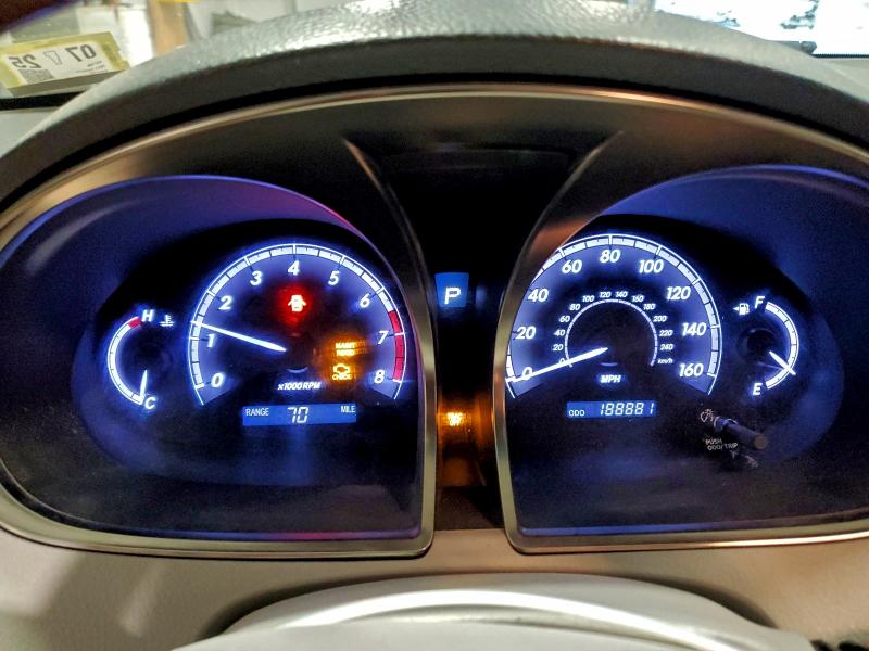 2011 TOYOTA AVALON BAS #3303705039