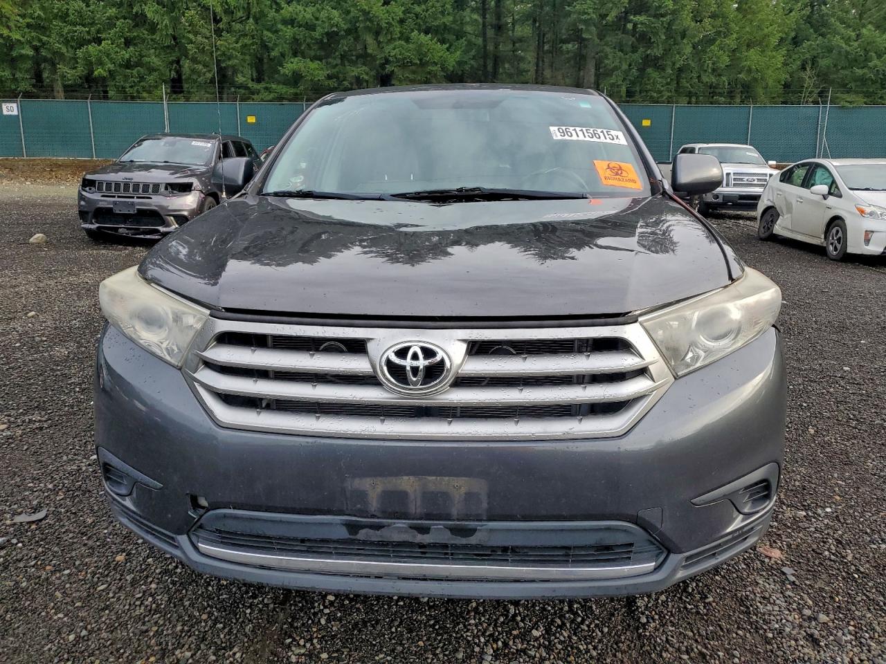 Lot #3312786100 2012 TOYOTA HIGHLANDER