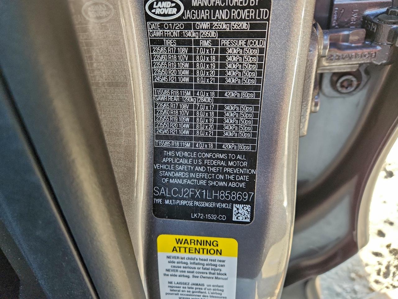 LAND ROVER DISCOVERY S