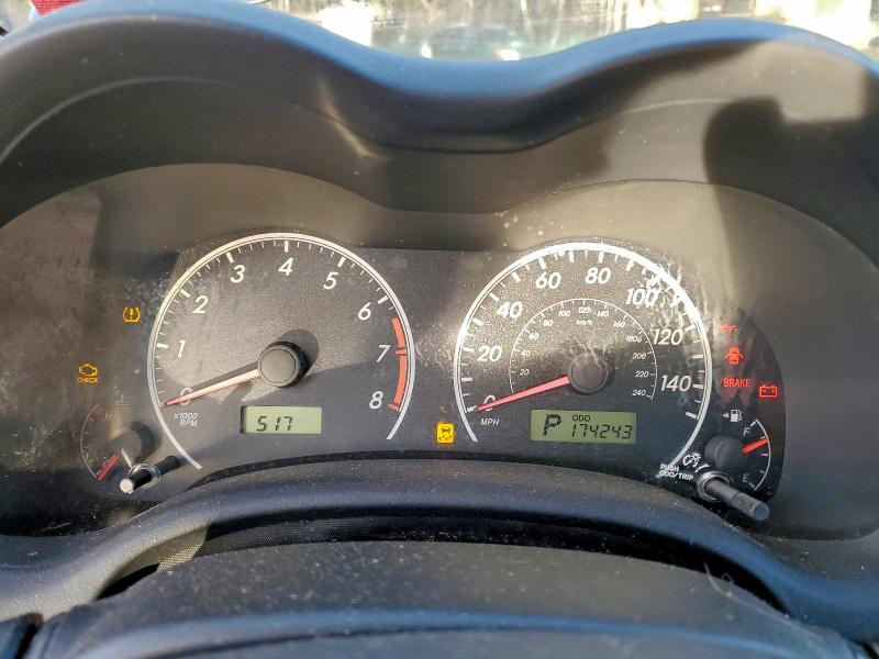 2009 TOYOTA COROLLA BA #3303843537