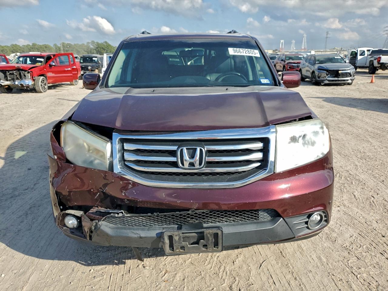 Lot #3315873088 2013 HONDA PILOT TOUR