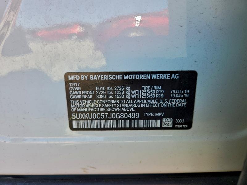 2018 BMW X6 SDRIVE3 #3315813390