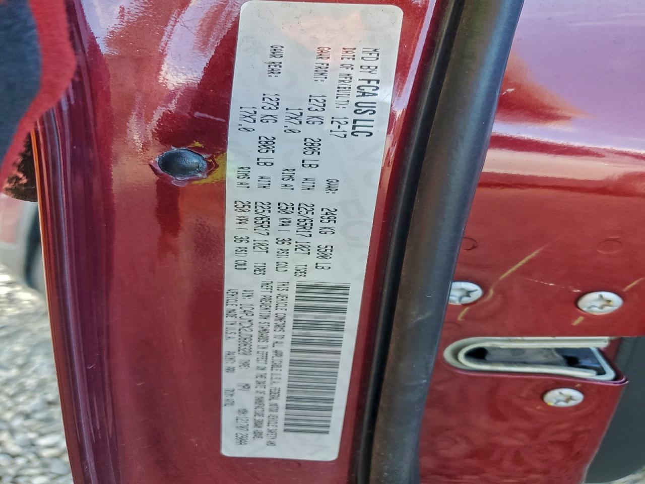 JEEP GRAND CHEROKEE LATITUDE