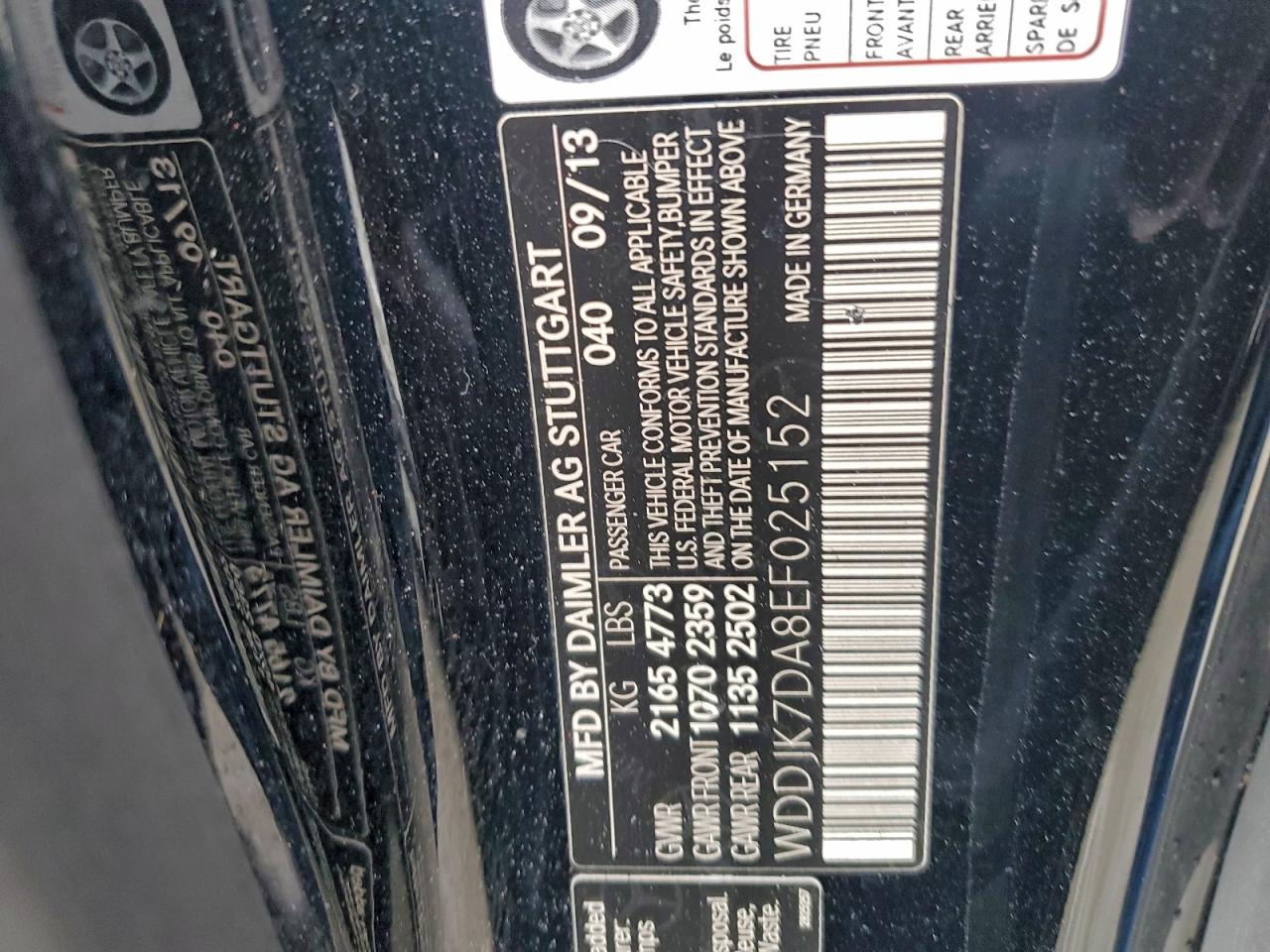 MERCEDES-BENZ SL-CLASS 550