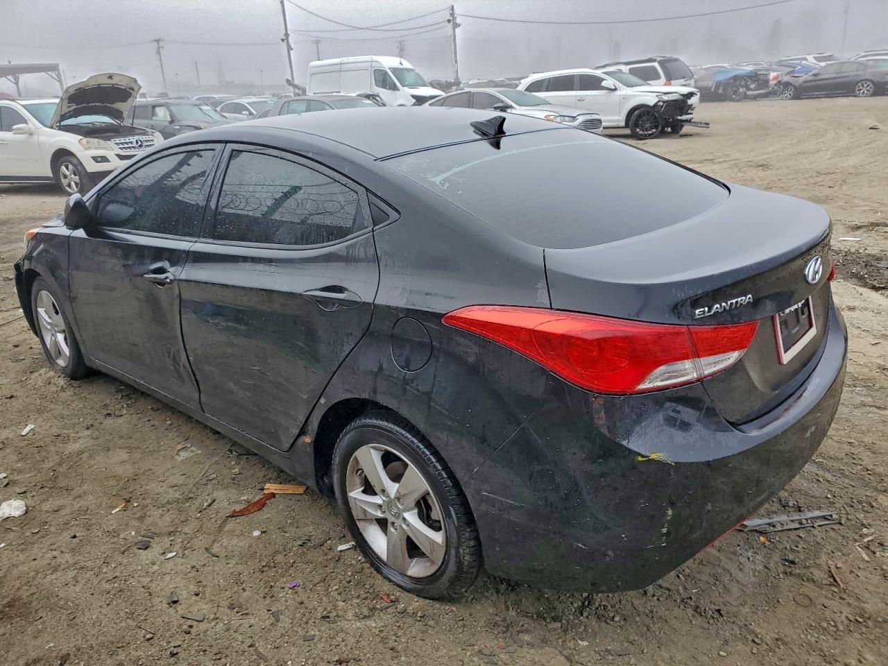 Lot #3318020374 2013 HYUNDAI ELANTRA GL
