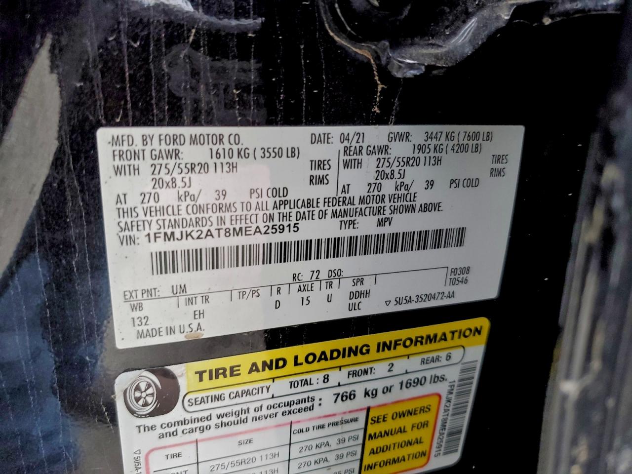 FORD EXPEDITION MAX LIMITED