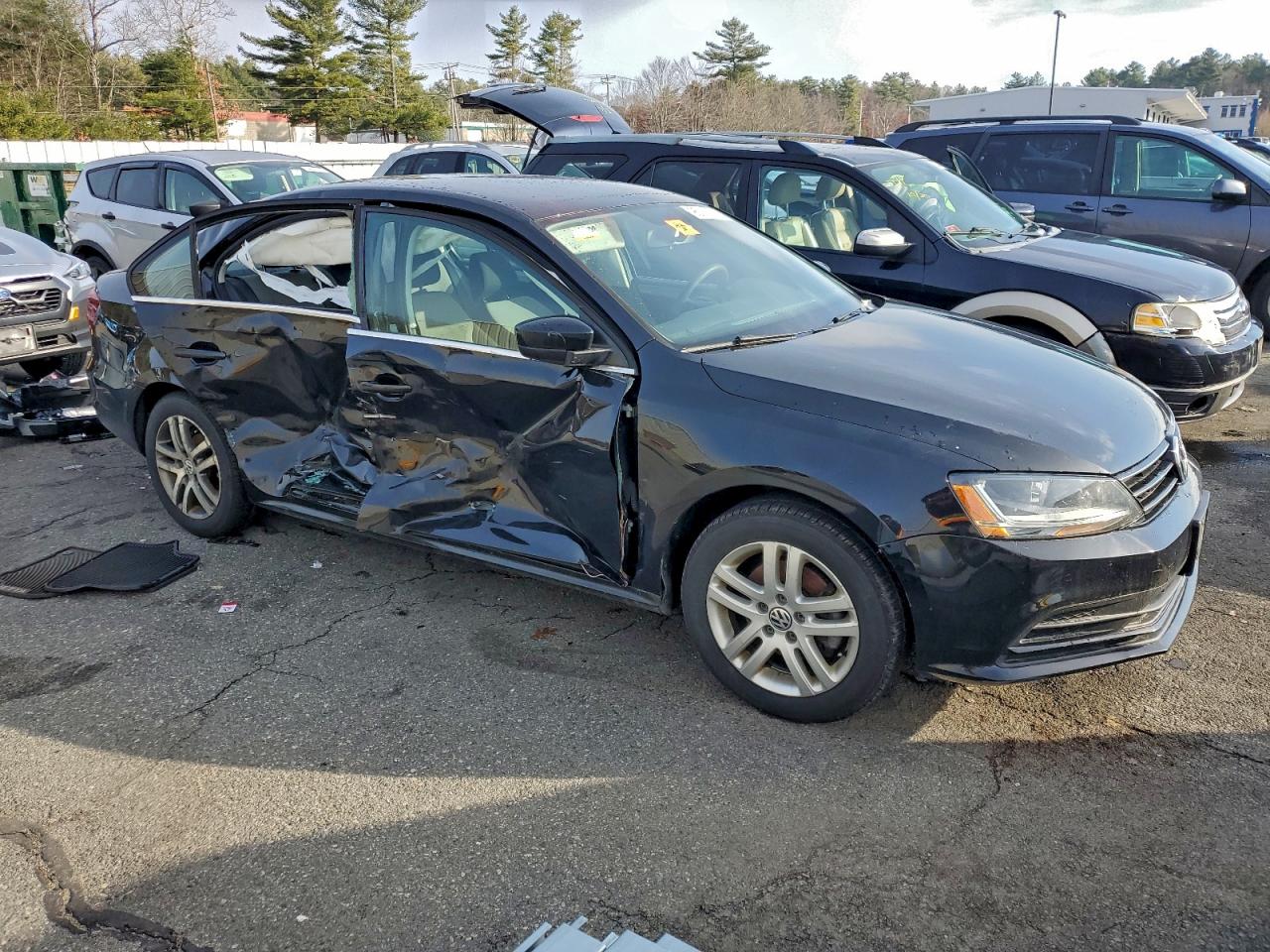 Lot #3310431954 2017 VOLKSWAGEN JETTA S