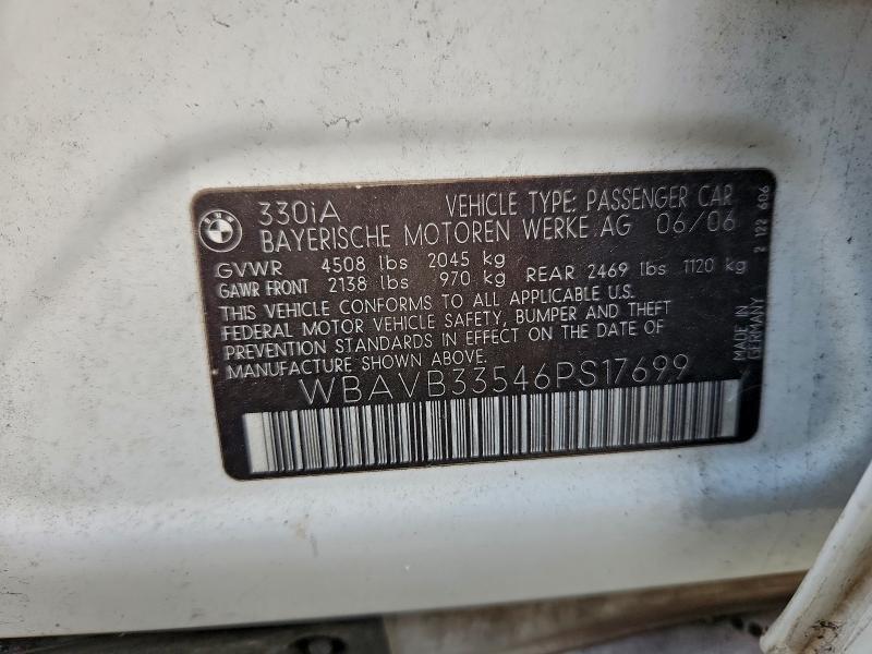 2006 BMW 330 I #3309612559