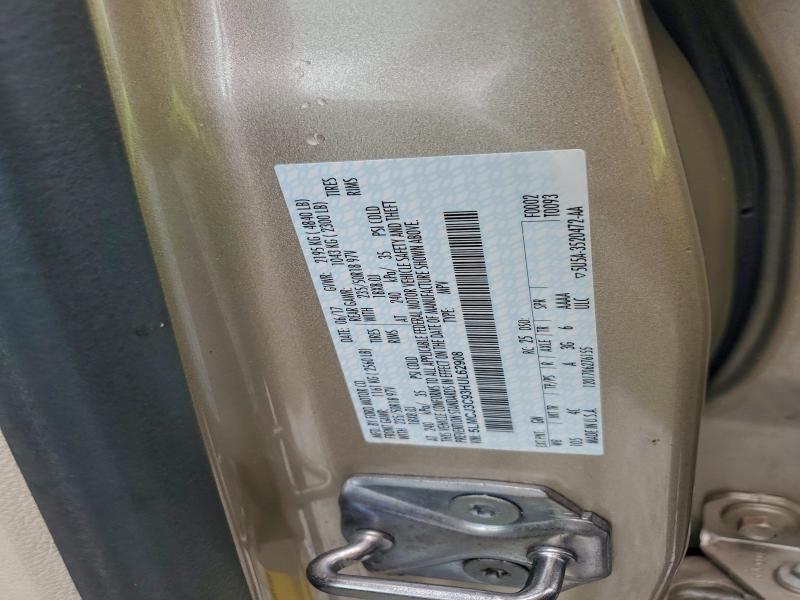 2017 LINCOLN MKC RESERV #3310409039