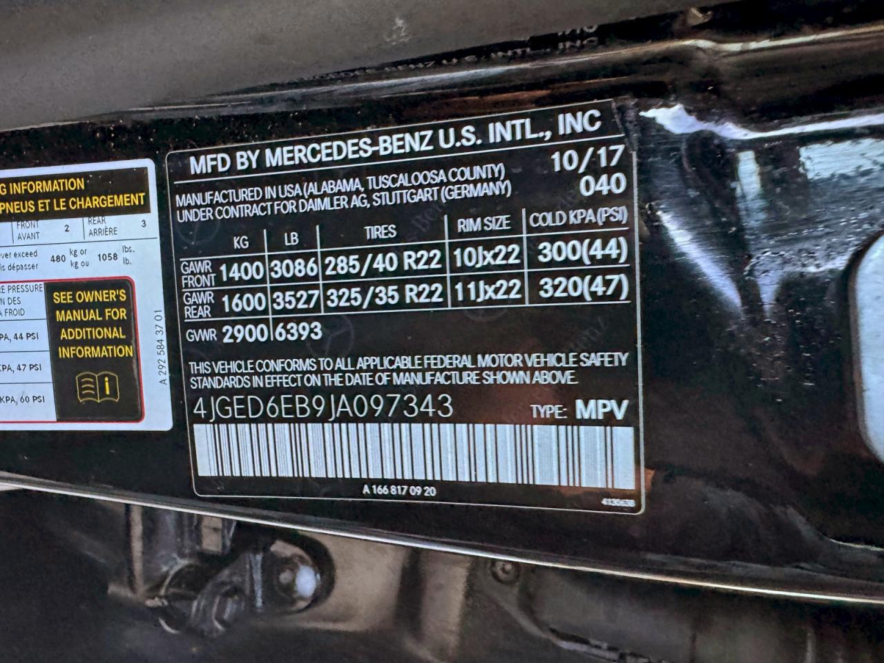 Lot #3308237220 2018 MERCEDES-BENZ GLE COUPE